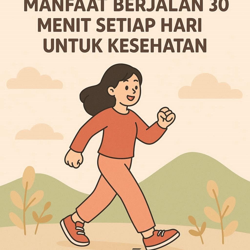 Manfaat Jalan Kaki 30 Menit Setiap Hari: Simple Banget Tapi Efeknya Gila Buat Kesehatan!